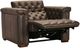 Hooker® Furniture SS Savion Deux West Saddlewood Power Recliner with Power Headrest-1