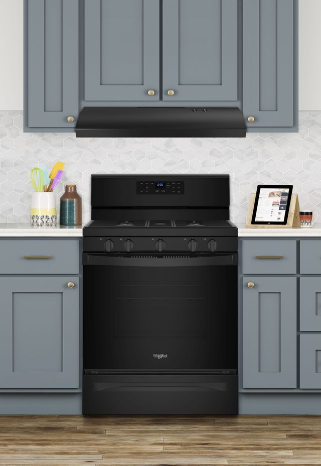 Amana® 30" Black Under Cabinet Range Hood-4