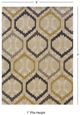 Linon Trio Radley 5'x7' Area Rug-2