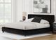 Signature Design by Ashley® Birmonton Black King Upholstered Bed-1