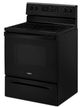 Whirlpool® 30" Black Free Standing Electric Range-4