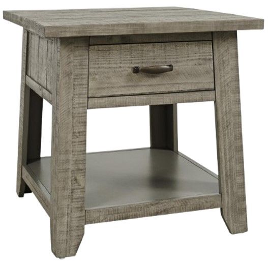 Jofran Inc. Telluride Driftwood End Table-0