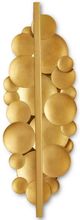 Currey & Company Lavengro Contemporary Gold Leaf Wall Sconce-2