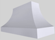 Vent-A-Hood® Designer Series 60" White Wall Mounted Range Hood-2
