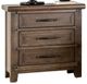 Furniture of America® Merthyr Brown Nighstand-0