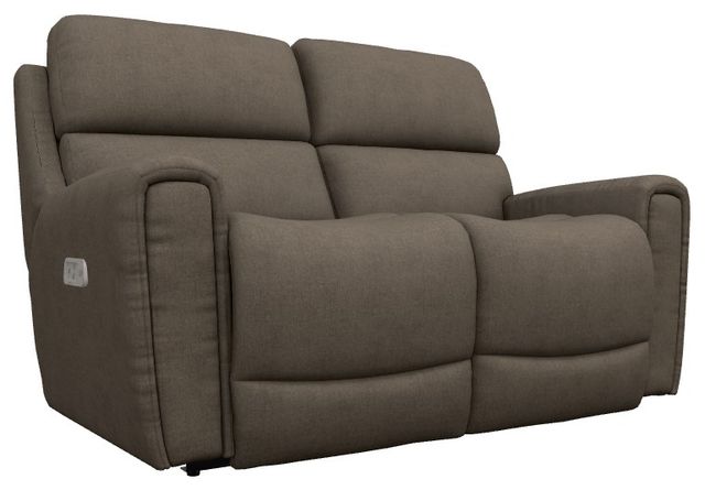 La-Z-Boy® Apollo Granite Power Reclining Loveseat with Headrest-0