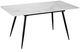 Monarch Specialties Inc. White Stone 63" Dining Table-0