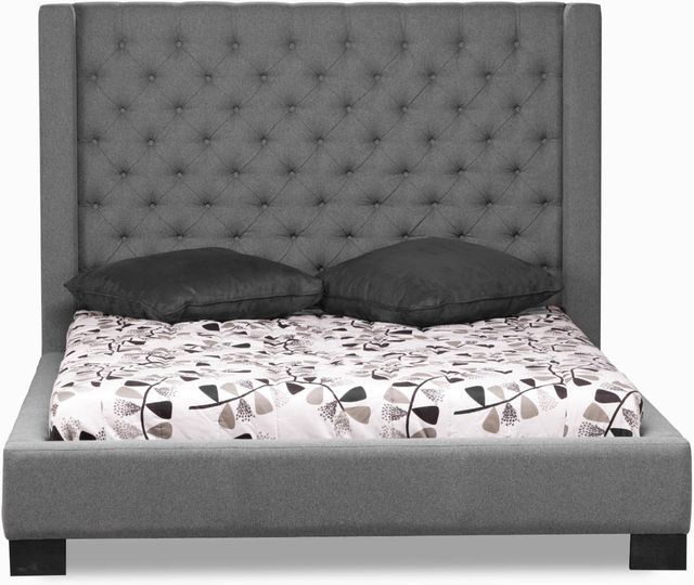 Jaymar Neige Nexus Charcoal Gr. A 83 000 Double Rubs Queen Bed-0
