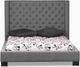 Jaymar Neige Nexus Charcoal Gr. A 83 000 Double Rubs Queen Bed-0