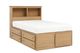 Mako Wood Furniture Youth Collection Pine Double Captain's Storage Bed-0