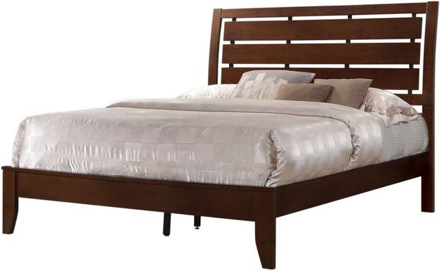 Coaster® Serenity Rich Merlot Queen Bed-0
