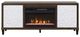 Martin Furniture Komodo Dark Brown Fireplace TV Stand-1