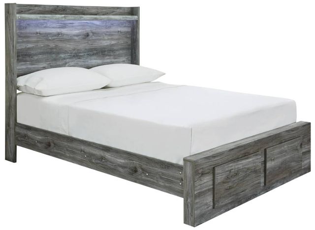 Signature Design by Ashley® Baystorm Gray Youth 2-Drawer Full Panel Storage Bed-0