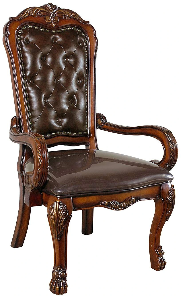 ACME Furniture Dresden Cherry Oak Executive Office Chair | Bed's