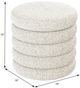 Emerald Home Zuri Cream Storage Ottoman-2