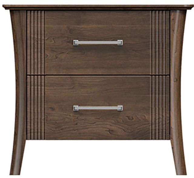 Country View Woodworking Westroom Bedroom Brown Maple 28" Nightstand-0