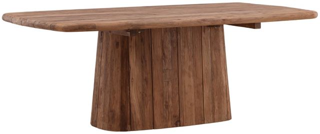 Dovetail Furniture Belvoir Natural Wooden Outdoor Dining Table-0