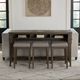 Liberty Furniture Arrowcreek 4-Piece Weathered Stone Console Table Set-1