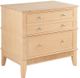 A & B Home Konrad Natural Bedside Table-0