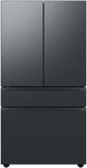 Samsung Bespoke 18" Matte Black Steel French Door Refrigerator Top Panel-1