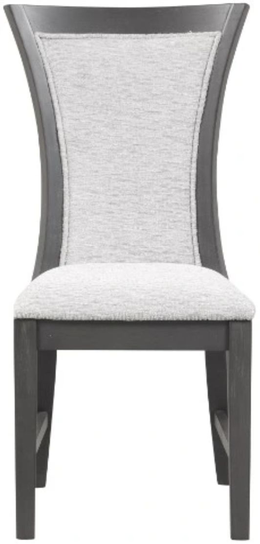 New Classic® Home Furnishings Flair 2-Piece Gray Dining Chair Set -2