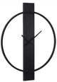 Renwil® Romane Matte Black Wall Clock-1