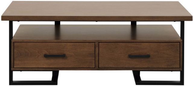 Mazin Furniture Sedley Walnut Cocktail Table-1
