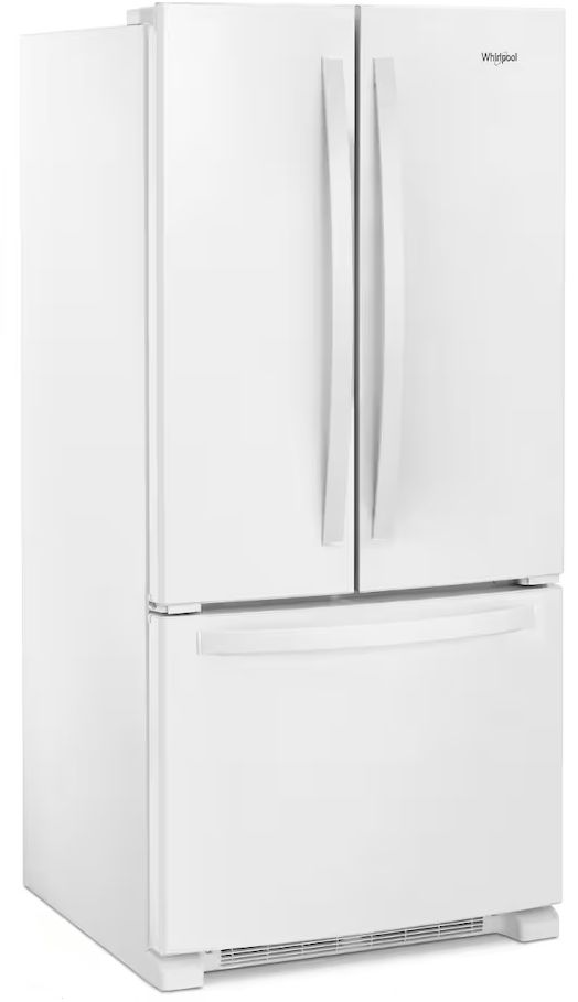 Whirlpool 33 in. 22.1 Cu. Ft. White Freestanding French Door Refrigerator - Thumbnail 5