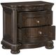 Homelegance® Beddington Dark Cherry Nightstand-3