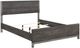 Homelegance® Zephyr Antique Silver/Brownish Gray Full Panel Bed-4