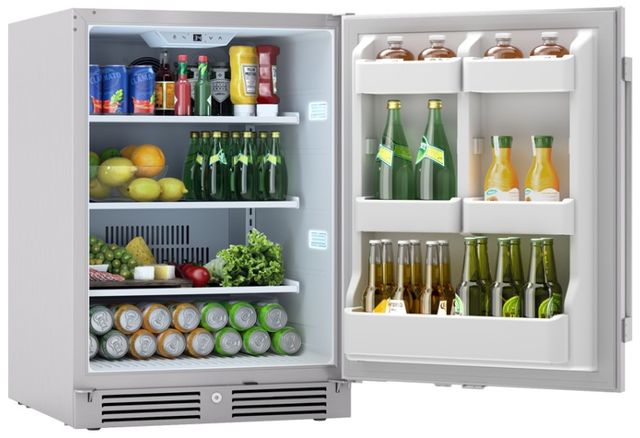 Zephyr Presrv™ 24" Stainless Steel Outdoor Under-Counter Refrigerator -3