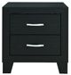 Global Furniture USA Reid Black Nightstand-1