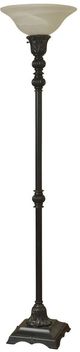 StyleCraft Madison Bronze Torchiere Lamp-0