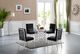 Meridian Furniture Opal Black/Chrome Velvet Dining Chair-4