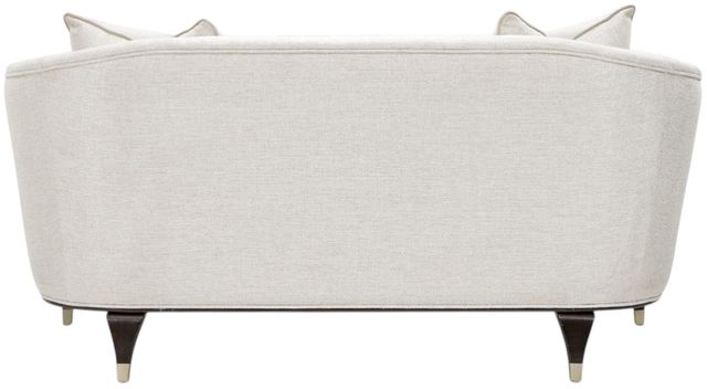 Michael Amini® Paris Chic Cremini Espresso Loveseat-3