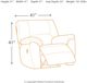 Signature Design by Ashley® Tambo Pewter Rocker Recliner-2
