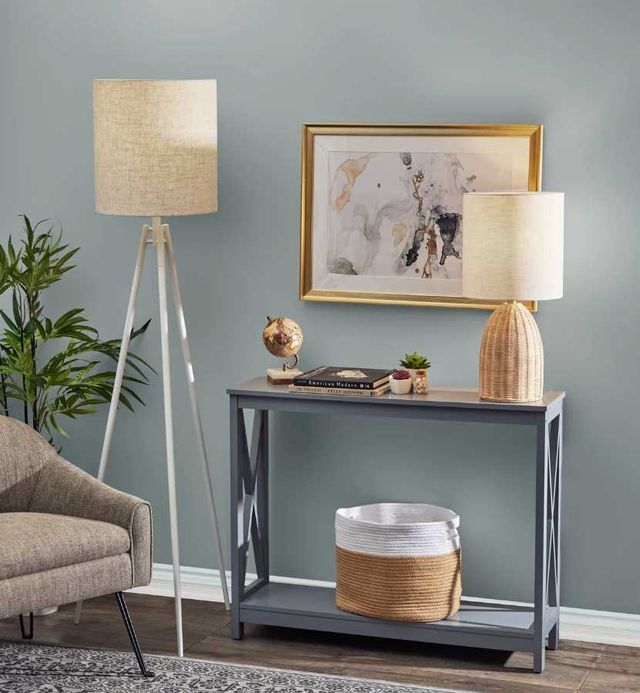 Adesso® Glenwood White Floor Lamp-4