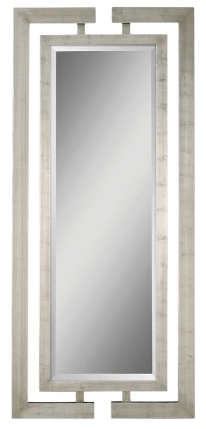 Uttermost® Jamal Silver Leaf Mirror-0