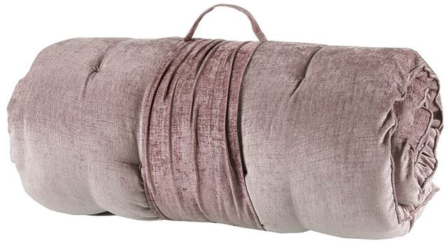 Olliix by Intelligent Design Blush Edelia Poly Chenille Lounge Floor Pillow Cushion-2