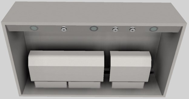 Vent-A-Hood® 42" Stainless Steel Wall Mounted Range Hood-3
