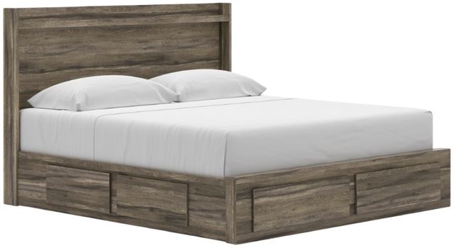 Signature Design by Ashley® Baystorm Brown King Panel Storage Bed -0