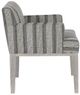Vanguard® Furniture Thom Filicia Home Spencer Haystack Flannel Arm Chair-2
