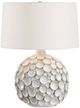 Uttermost® Hartley White Glaze Petal Table Lamp-4