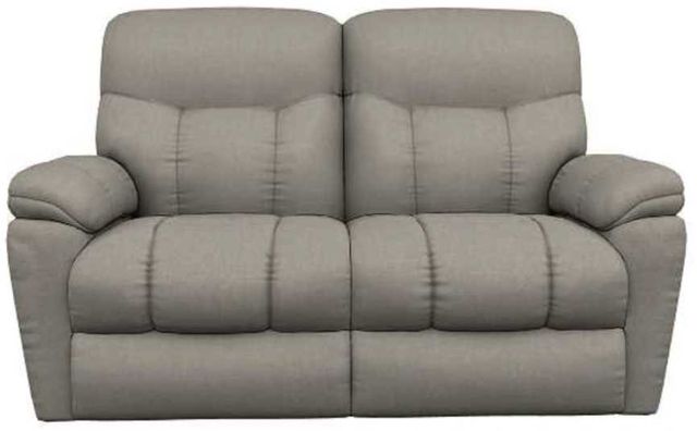 La-Z-Boy® Morrison Fog Power Reclining Loveseat with Headrest and Lumbar-1