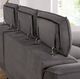 Furniture of America® Napanee 3-Piece Gray Right-Arm Facing Sectional and Chaise-3