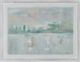 Crestview Collection Scent of Rain Light Blue/Whitewashed Wall Art-0