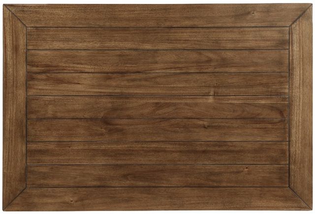 Homelegance® Tigard Cherry Counter Height Dining Table with Gray Base-3