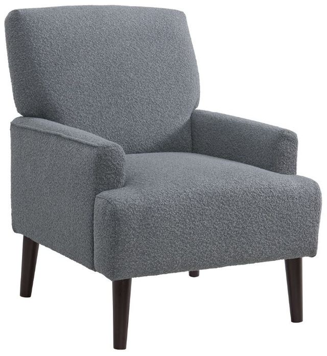 Elements International Kiwi Grey Accent Chair