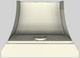 Vent-A-Hood® Designer Series 42" Biscuit Wall Mounted Range Hood-3
