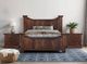 International Furniture Direct Madeira Brown Nightstand-1